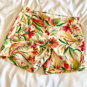 JCrew Floral Shorts